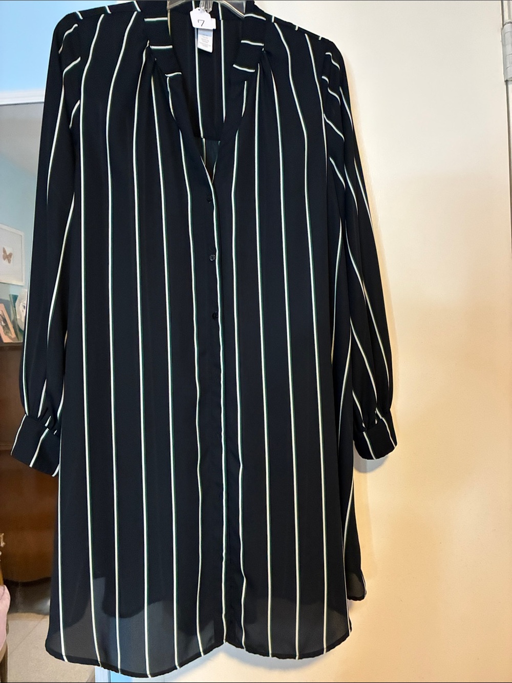 Women’s Dark Navy Long Tunic H&M